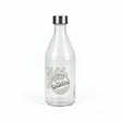 Glass Bottle With Steel Cap 1000ml
