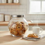 Glass Cookie Jar 3L