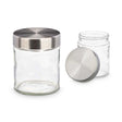 Glass Jar Round Steel Lid 300ml