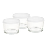 Glass Lunch Box 200ml (Set of 3)