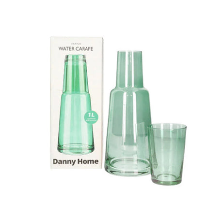 Glass Milk Bottle Green 1Ltr