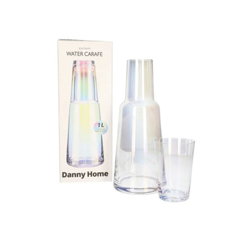 Glass Milk Bottle Multicolor 1Ltr