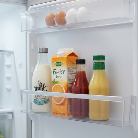 Glass Milk Bottle With Steel Cap 1000ml