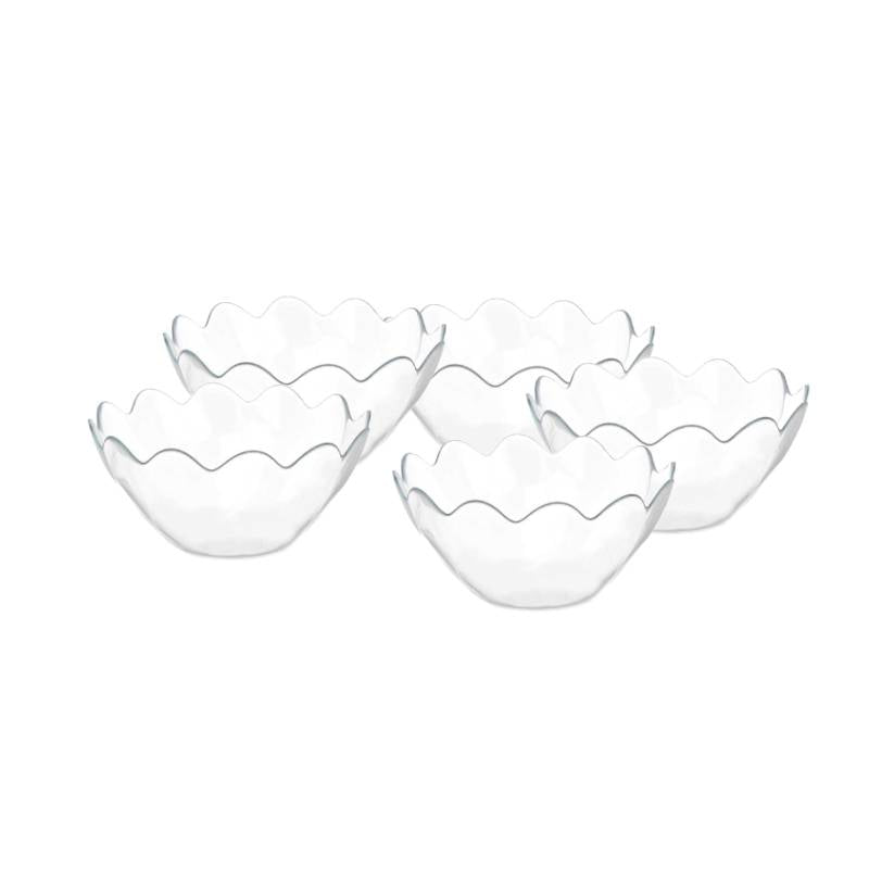 Glass Serving Bowl Set of 7pcs