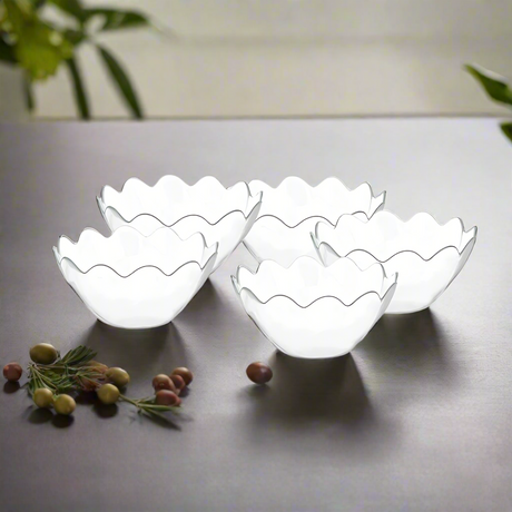 Glass Serving Bowl Set of 7pcs