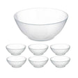 Glass Serving Bowl Set of 7pcs