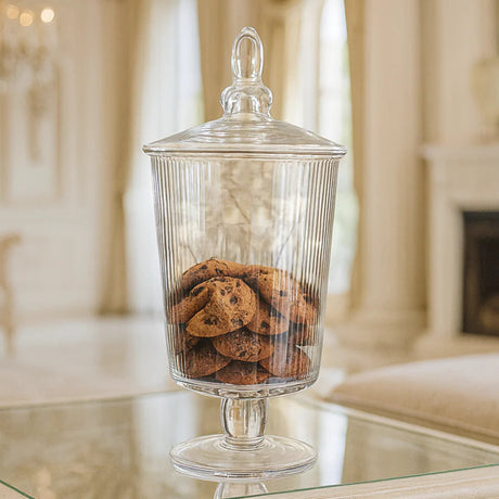 Glass Storage Jar With Lid