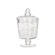 Glass Storage Sweets Jar 20cm