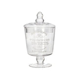 Glass Storage Sweets Jar 20cm