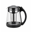 Glass Teapot 1.8L With Plastic Handle Black