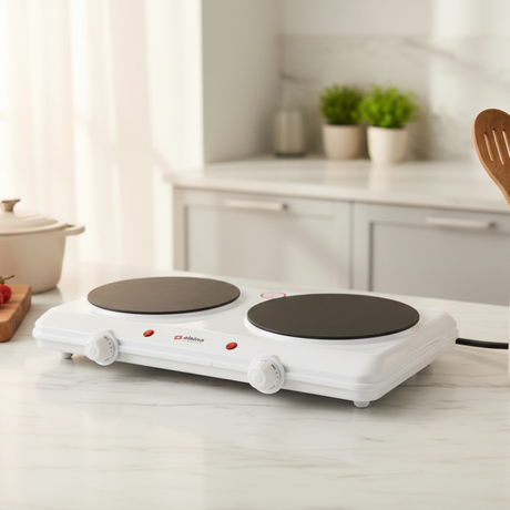 Glasstop Double Ceramic Hotplate