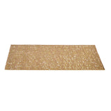 Golden Plastic Rectangular Table Cloth