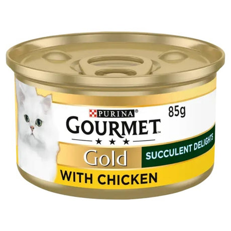 Gourmet Gold Tin Delight Chicken 85g (Pack of 12)