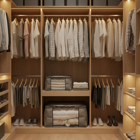 Grey Box Clothing Store 60x45x30cm