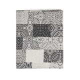 Grey Tiles Stain Resist Canvas Table Cloth