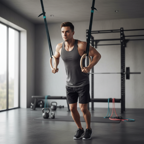 LivePro Wooden Gym Rings