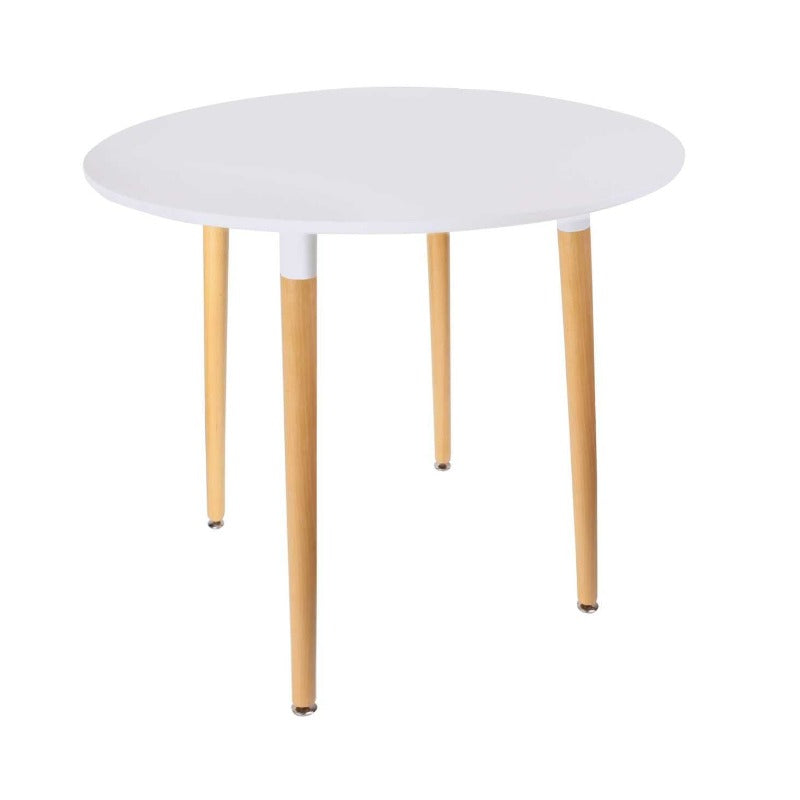 Round White Table