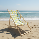 Wooden Beach Chair Lemons