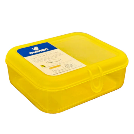 HUR Plastic Mini Storage Box Yellow