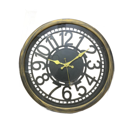 Heritage Wall Clock Black
