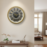 Heritage Wall Clock Cambridge Gold Tex