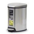 Homeatic Stainless Steel Soft Close Pedal Bin 5L Silver