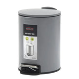 Homeatic Stainless Steel Step Bin 3L Grey