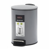 Homeatic Stainless Steel Step Bin 5L Grey
