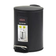 Homeatic Stainless Steel Step Bin 3L Black