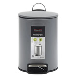 Homeatic Stainless Steel Step Bin 3L Grey