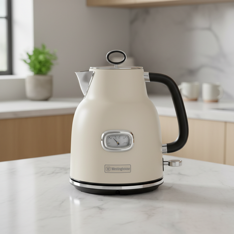 Westinghouse Retro Electric Kettle 1.7L White