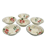 Priscilla With Banding 85Pcs Dinner Set