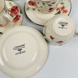 Priscilla With Banding 85Pcs Dinner Set