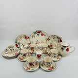 Priscilla With Banding 85Pcs Dinner Set