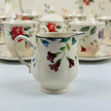 Priscilla With Banding 85Pcs Dinner Set