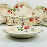 Priscilla With Banding 85Pcs Dinner Set