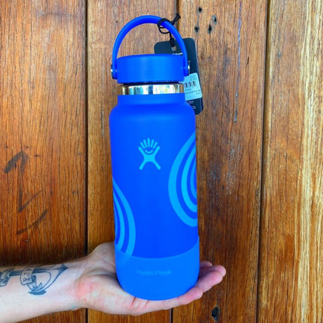 Hydro Flask 32 OZ Wide Mouth With Flex Cap And Boot Wave