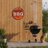 BBQ Hanging Wooden Frame Round