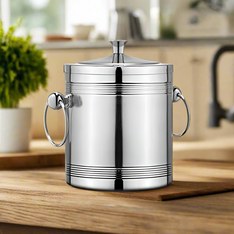 Stainless Steel Ice Pail Ice Bucket 1Ltr