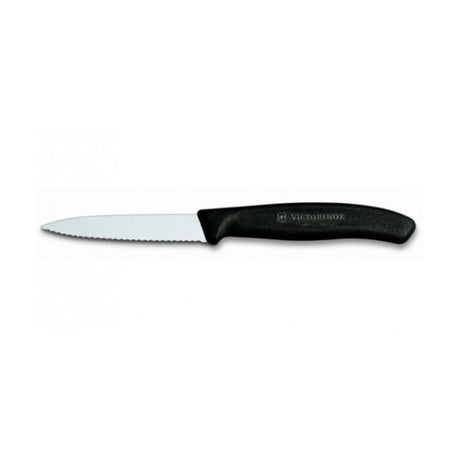 Swiss Classic Paring Knife 8.5cm 2 Pcs Wavy - Black