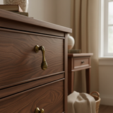 Antique Brass Drawer Handle 6.5cm