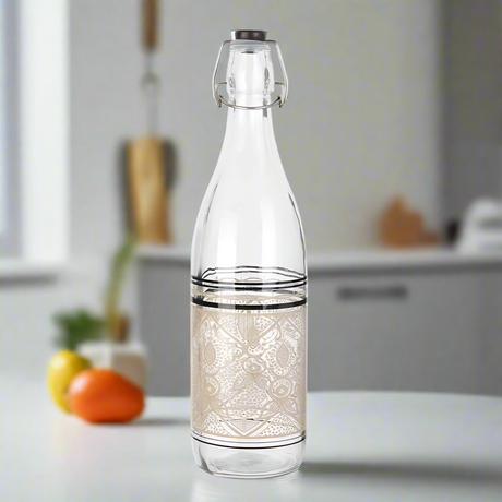 Bottle With Clasp 1L  Mirage