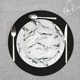 Marble Effect Plate 26CM