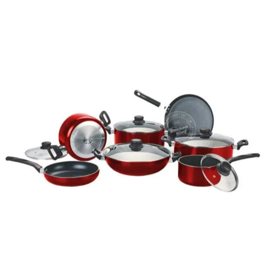 Carnivo Cookware Set 16Pcs Red