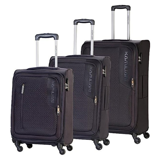 Kamiliant Kojo Luggage 3pcs Set Grey
