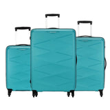 Kamiliant Triprism Luggage 3pcs Set Aqua