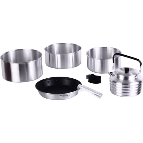 KingCamp Camper Aluminum Camping Cookware Set (Set of 4)