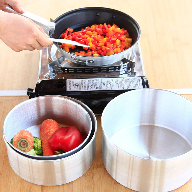 KingCamp Camper Aluminum Camping Cookware Set (Set of 4)