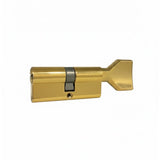 Knob Cylinder 70mm Gold