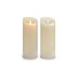 LED Candle Cream Plastic Wax 20cm